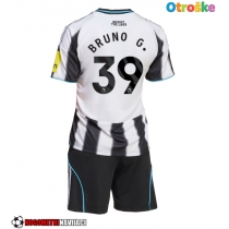 Otroške Nogometnih dresov Newcastle United Bruno Guimaraes #39 Domači 2025-26 Kratki rokavi (+ hlače)